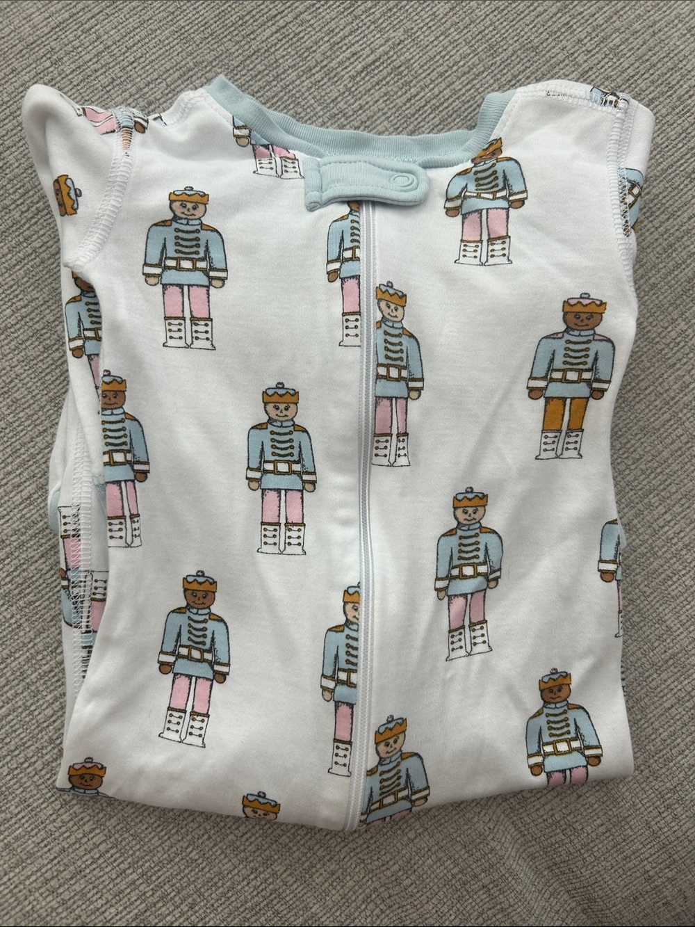 The Beaufort Bonnet Co Boys Nutcracker Footed Pajamas.